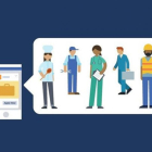 Aspecto de la herramienta para buscar empleo de Facebook.
