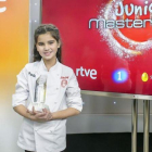 Paula, la niña de Mataró de 10 años que se ha alzado con la victoria en 'Masterchef junior 4'.