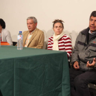 Representantes de la directiva de la ONG Bierzo Ayuda.