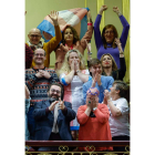 El colectivo LGTBI aplaude la aprobación en el Congreso. CHEMA MOYA