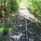 El camino natural discurrirá por la antigua línea férrea minera. dl