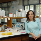 Mª José Alonso en la Universidad de Santiago de Compostela.