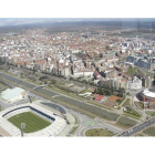Imagen aérea de la ciudad de León