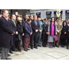 Concentración ante el Ayuntamiento por los atentados de Bruselas