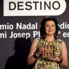 Clara Sánchez, ganadora del Nadal del año pasado por -˜Lo que esconde tu nombre-™.