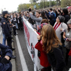 Concentración frente al Centro de Internamiento de Extranjeros (CIE) de Aluche.