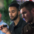 Imagen de archivo de Spencer Stone, Anthony Sadler y Alek Skarlatos. ETIENNE LAURENT