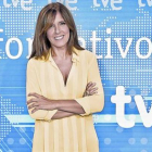 La periodista Ana Blanco, presentadora de los 'Telediarios' de TVE desde 1991.