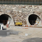 Acceso a los túneles de la Variante, en La Pola de Gordón. MARCIANO PÉREZ