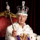 Imagen oficial del rey Carlos III de Inglaterra. EFE
