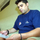 Francisco Álvarez durante su etapa en el Cleba.