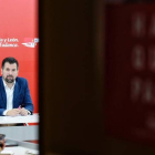 El secretario general del PSOE en Castilla y León, Luis Tudanca