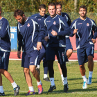 La plantilla de la Cultural prepara el partido del domingo ante el Cristo Atlético.