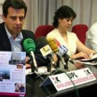 Luis Herrero durante la presentación de su programa electoral