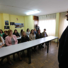 El presidente del Consejo Comarcal, en la clausura del programa mixto ‘Ultreia’. ANA F. BARREDO