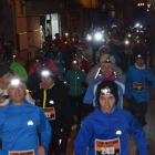 Guillermo García y Celia Lorenzo inscribieron su nombre en la tercera edición de la Urban Trail Nocturna Universitaria de León por el Campus de Vegazana. DL