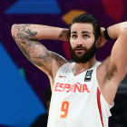 Ricky Rubio, durante la fase final del Eurobasket en Estambul