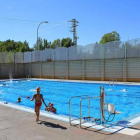 Asistencia que presentaba ayer la piscina del Hispánico, la única que continuará abierta de la campaña de verano.