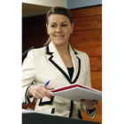 La secretaria general del PP, Dolores de Cospedal.