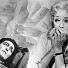 Joan Crawford y Bette Davis, en una escena de la película ¿Qué fue de Baby Jane?.