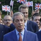 Farage, el 24 de junio del 2016, tras la victoria del brexit en el referéndum.
