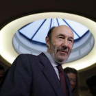 Alfredo Pérez Rubalcaba, el 29 de noviembre del 2016 en un acto Madrid.