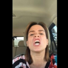 La 'youtuber' Marisa Ramírez, en un momento de su vídeo.