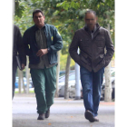 El celador, tras prestar declaración judicial en octubre.