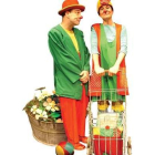 Los actores de la obra, Héctor y Lali Presa