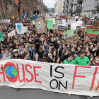 El movimiento Fridays for future este viernes en Berlín.