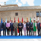 La presidenta de las Cortes, Josefa García, asiste a la reunión de presidentes de Parlamentos Autonómicos de España