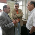 Alberto Zapico, José Carrero y Jorge Félix Ordiz presentaron el gabinete ayer en rueda de prensa
