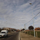 Carretera que une Sariegos con Azadinos.