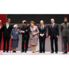José Luis Alonso de Santos, José Ramón Perán, Francisco Rivas, Concha Casado, Juan Vicente Herrera,