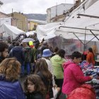 La muestra convirtió la calle en un gran centro comercial.