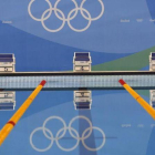El Estadio Acuático Olímpico de Río espera a los paralímpicos.