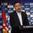 Josep María Bartomeu dispuesto a dimitir si el problema para que siga Messi es él. ALEJANDRO GARCIA