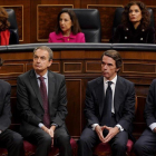 Rajoy, Zapatero, Aznar y González.