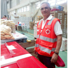 Benjamín Liñán Liñán es voluntario de Cruz Roja de La Bañeza. CRE