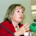 Amparo Valcarce, diputada leonesa del PSOE, en una imagen de archivo