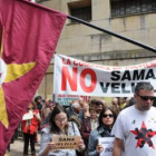 La movilización ante la Sama-Velilla no tiene precedentes en la provincia leonesa.