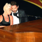 Lady Gaga y Bradley Cooper, en su actuación en la gala de los Oscar.