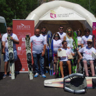 Barrios de Luna acogió el III Certamen de esquí naútico. DL