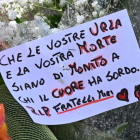 Que vuestro grito y vuestra muerte dispare a los que tienen el corazón sordo. CARMELO IMBESSI