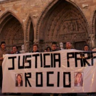Una de las manifestaciones celebradas en favor de la víctima del crimen. JESÚS F. SALVADORES