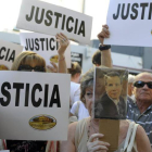 Protesta ayer en Buenos Aires por la muerte del juez Nisman.