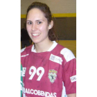 Mireya González, jugadora leonesa del Alcobendas.