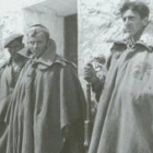 Falangistas navarros de las unidades del general Varela, en Rillo (Teruel). Junio de 1938.