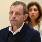 Sandro Rosell en el banquillo de los acusados.