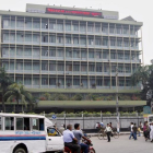 El banco central de Bangladesh, en Dhaka, el pasado mes de marzo.
